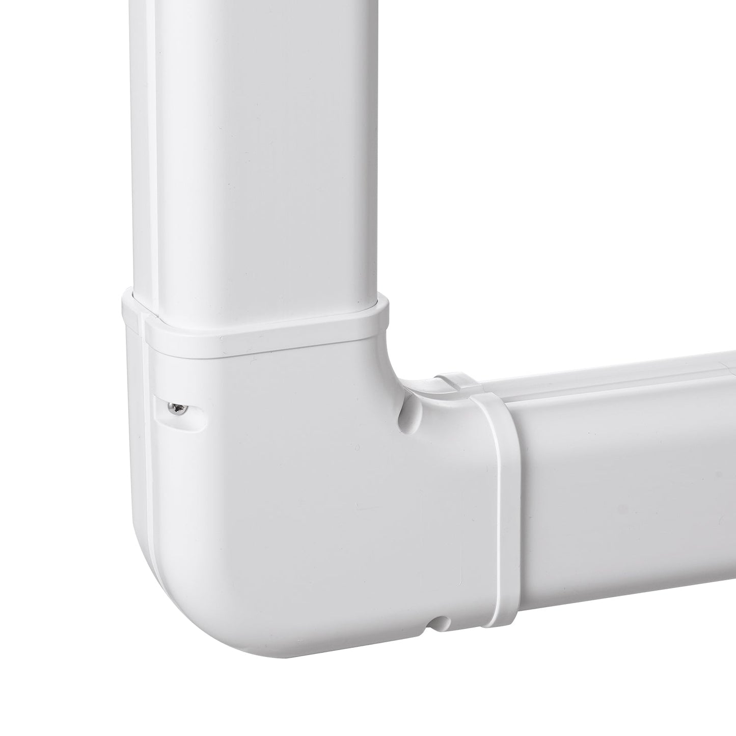 Mini Split Line Set Cover 3 Inch W x 15.8 Ft L PVC Decorative Pipe Line Cover