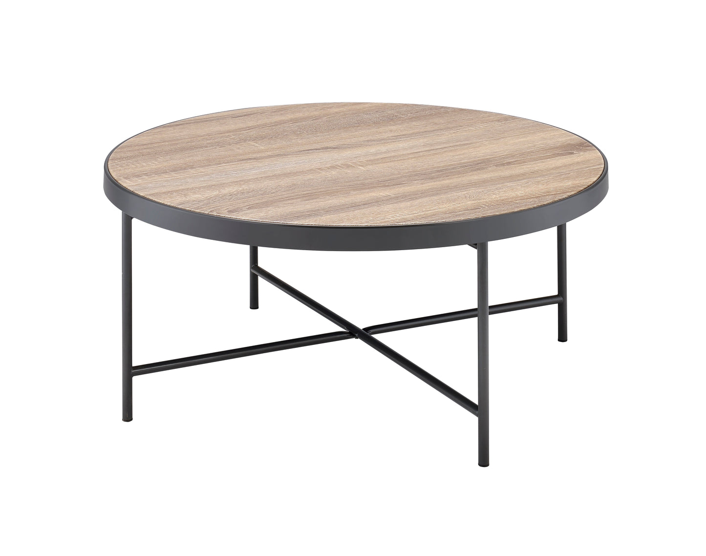 Bage Weathered Round Coffee Table
