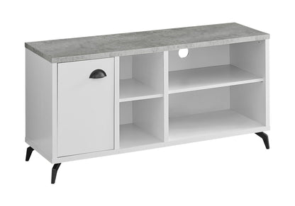 Contemporary TV Stand Console with Storage Cabinet