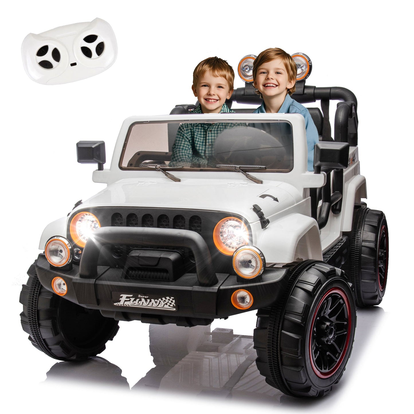 24V Kids Ride-On Electric Car with Parental Control