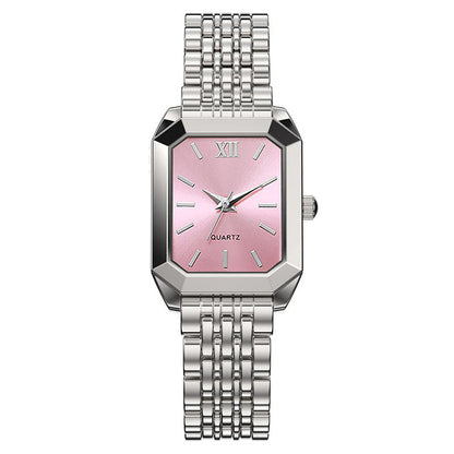 Student Fashion Minimalist Square Quartz Watch