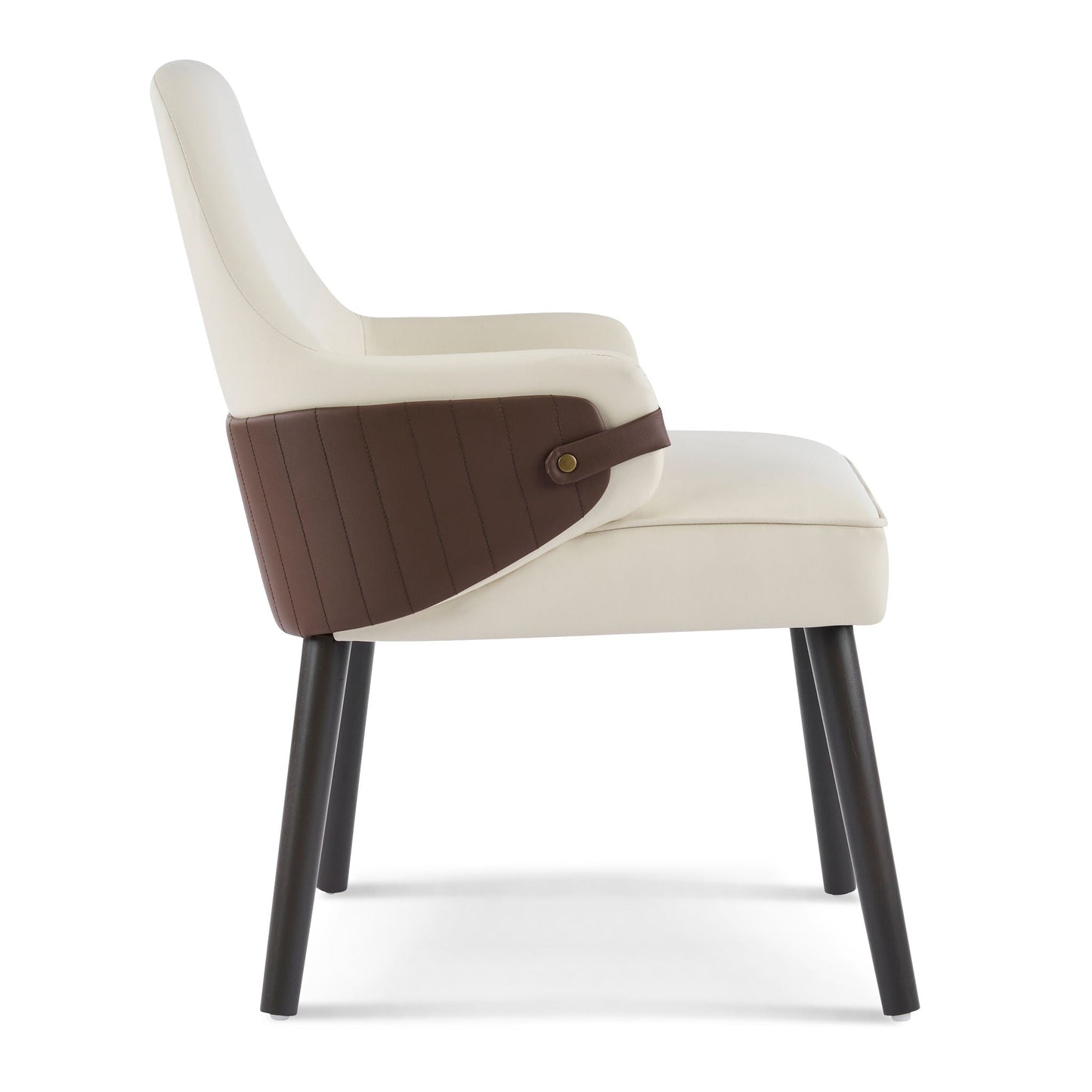 Indoor Dining Chair (Set of 2) - Beige / Brown