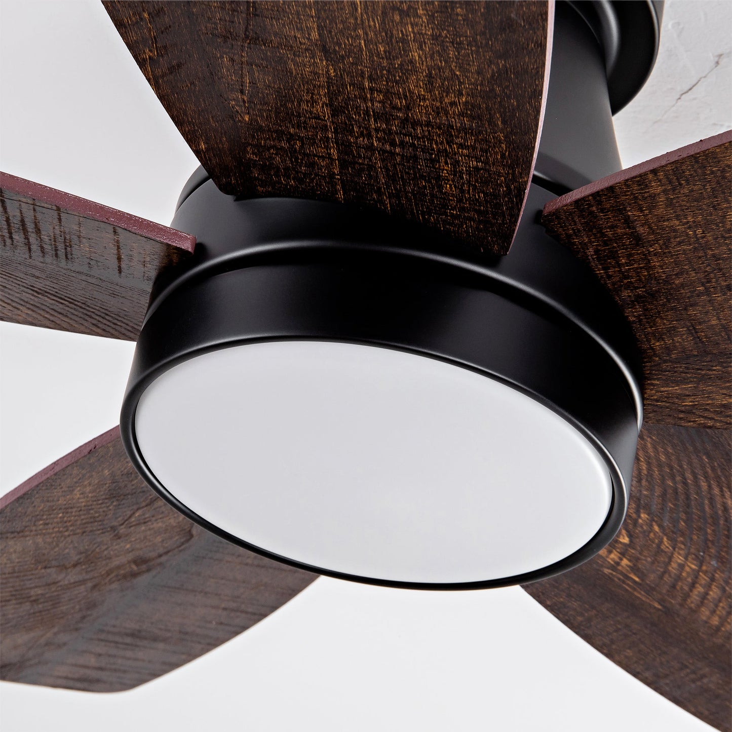 Ceiling Fans with Lights and Remote, 32 Inch Low Profile Ceiling Fan with Light, Flush Mount, Reversible, 3CCT, Dimmable