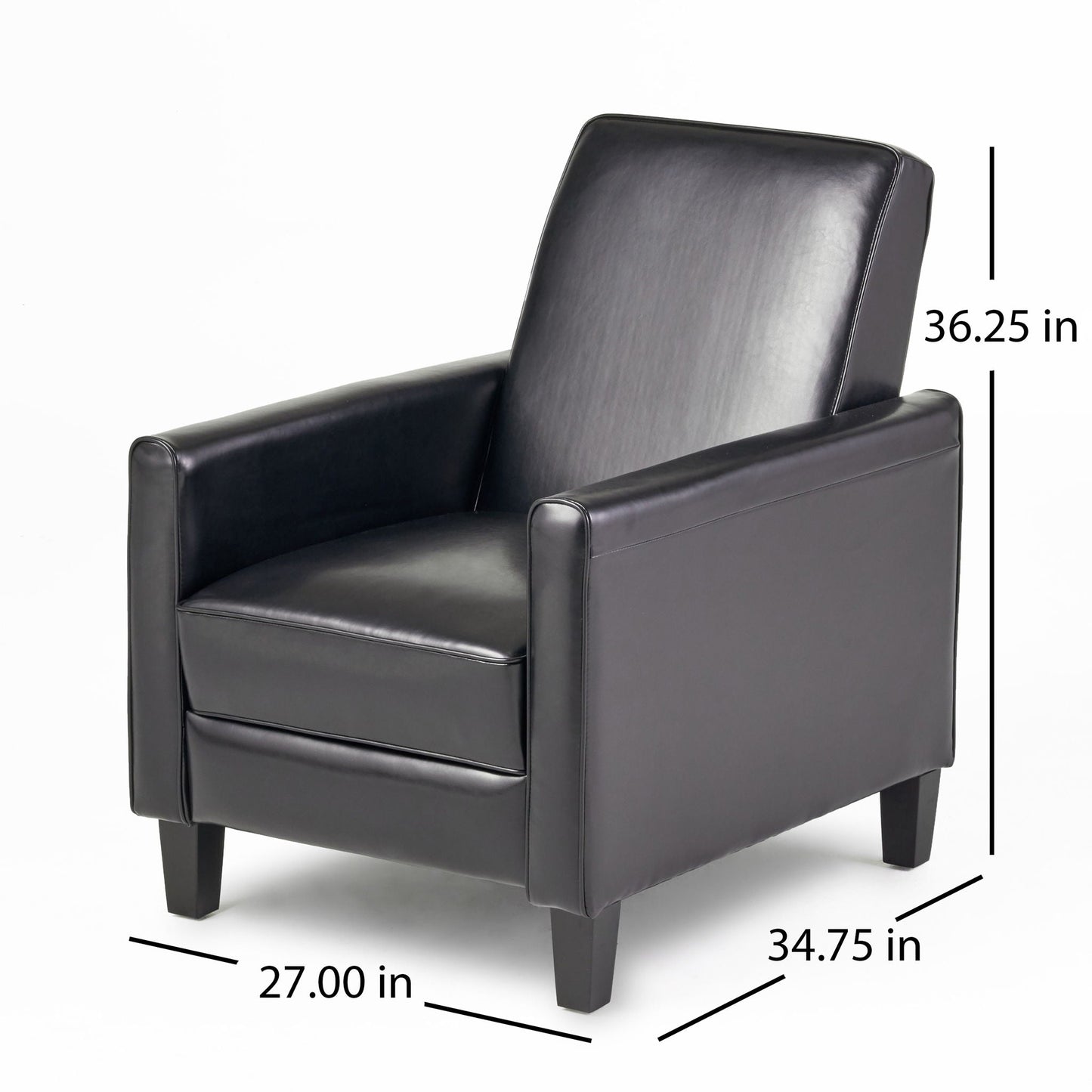Elegant Push Back Chair for Home