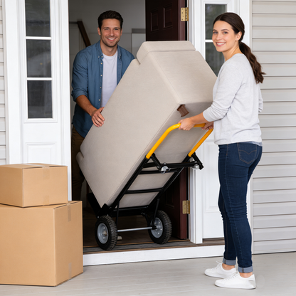 Heavy Duty Dual Purpose Hand Truck Dolly Cart