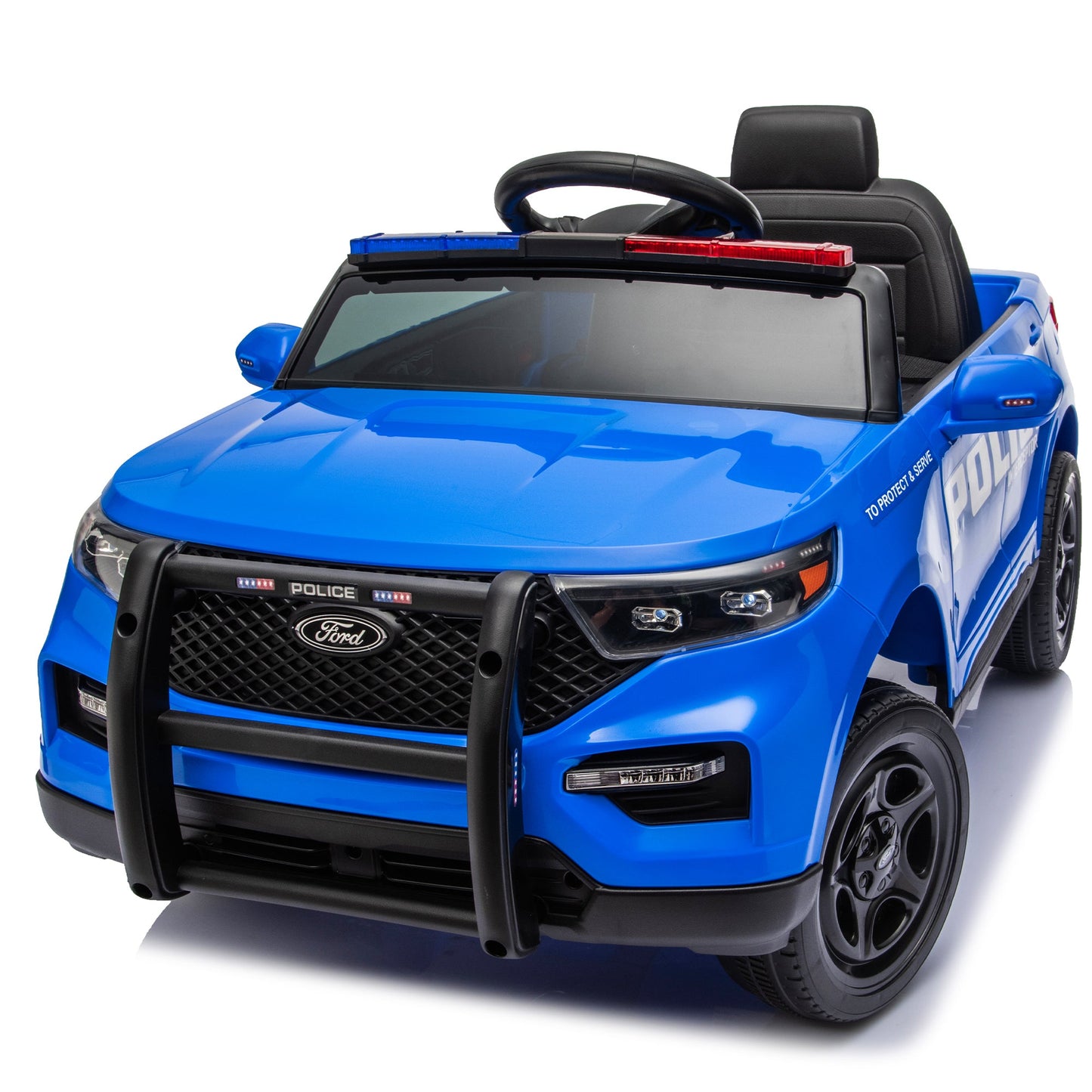 Licensed Ford Police 12V Ride-On Truck