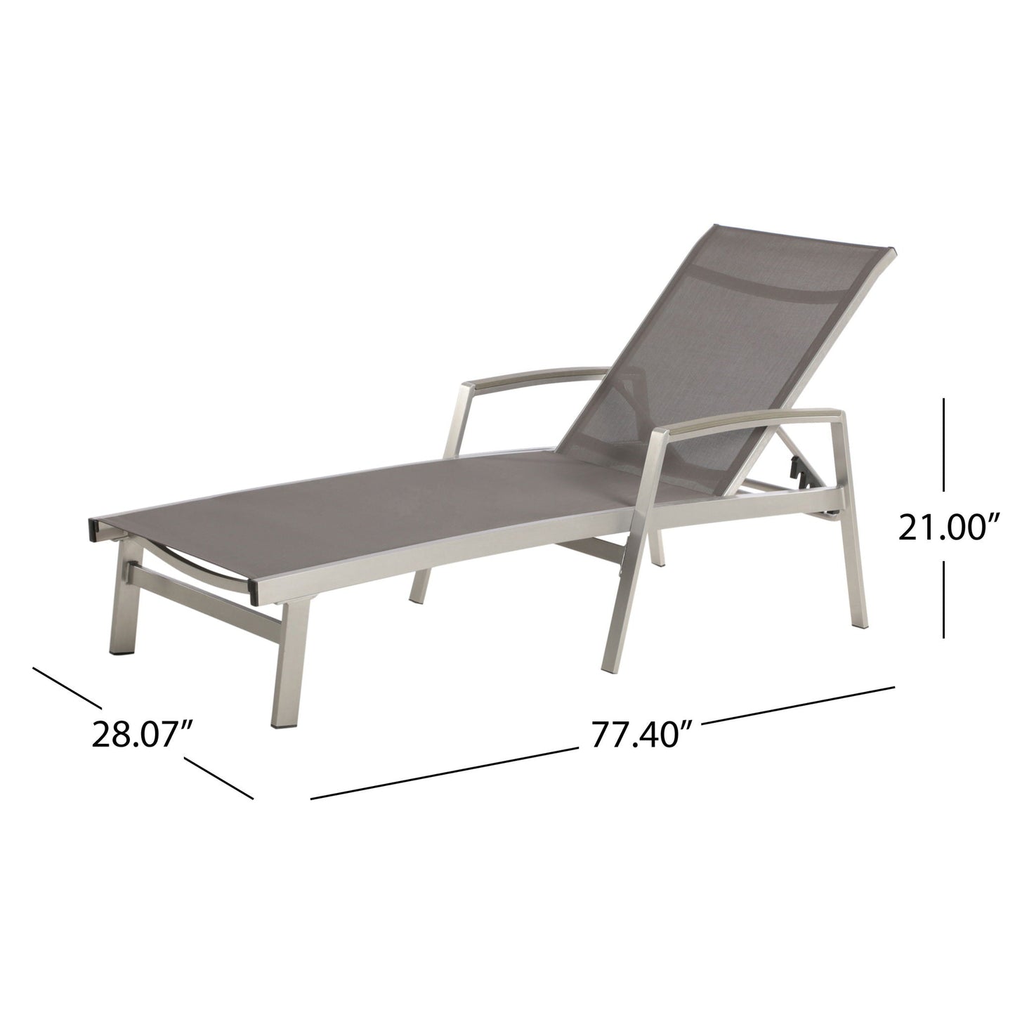 Oxton Chaise Lounge Stylish Outdoor Seating