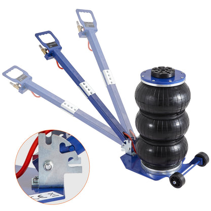 Air Jack, 3 Ton/6600 lbs Triple Bag Air Jack
