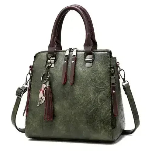 Single Shoulder Solid Color Wild Women's Messenger Bag