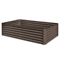 6x3x1.5ft Galvanized Raised Garden Bed