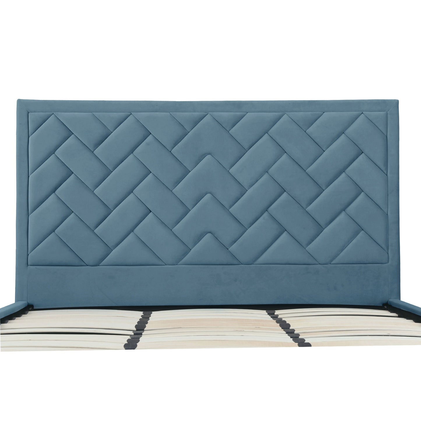 Crosby - Bed With Upholstered Headboard And Slats