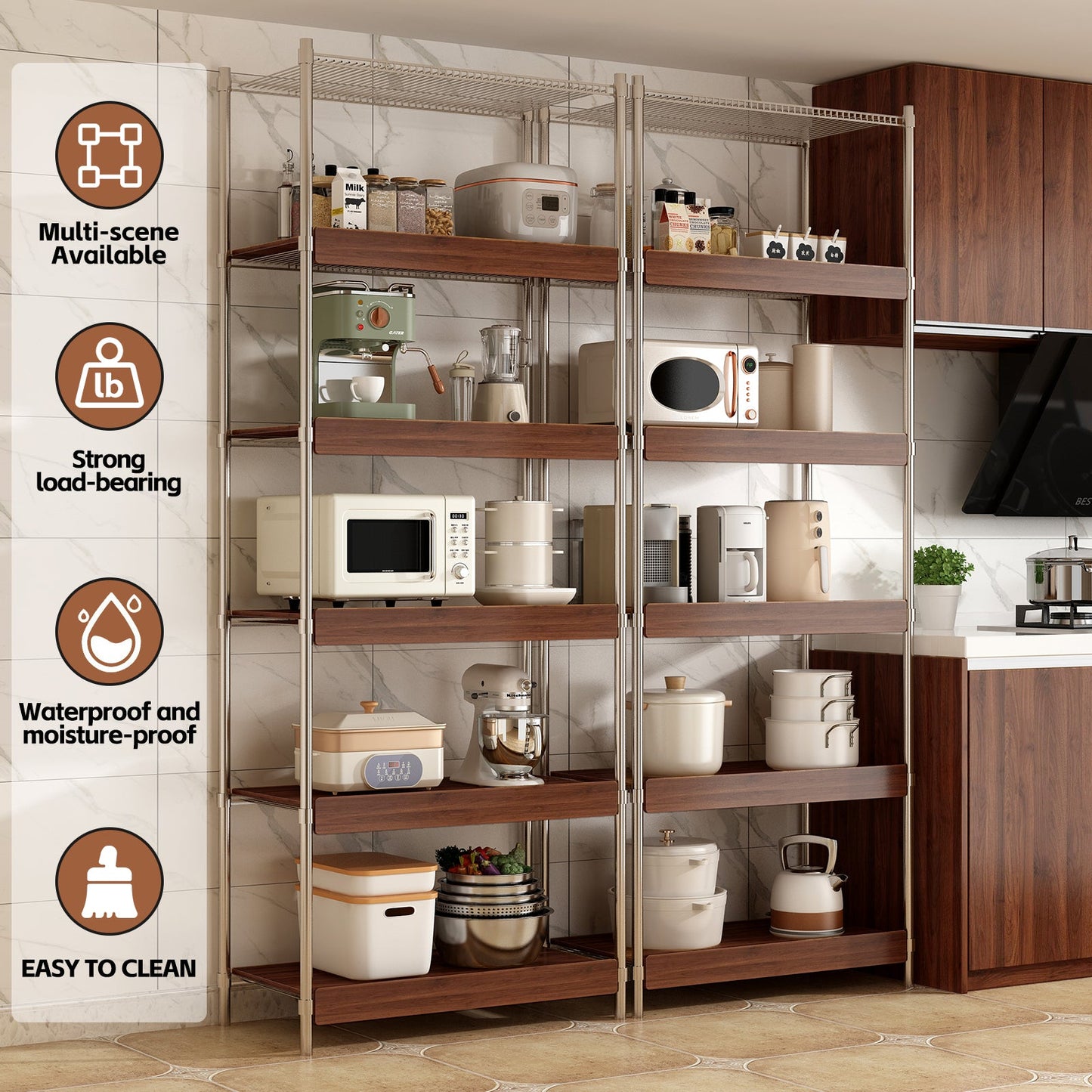 30" x 16" Heavy Duty MDF Wood Shelf Liners