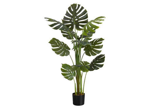 55" Tall Artificial Monstera Tree