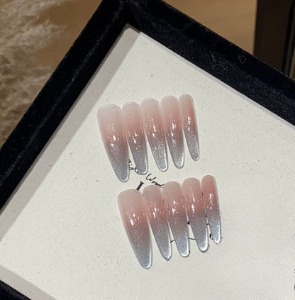 1035- Handmade press on nails fake nails removable