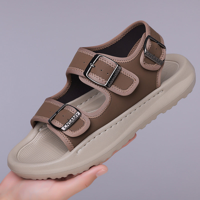 Lightweight Foam Sole Trendy Casual Non-slip Handmade Sandals