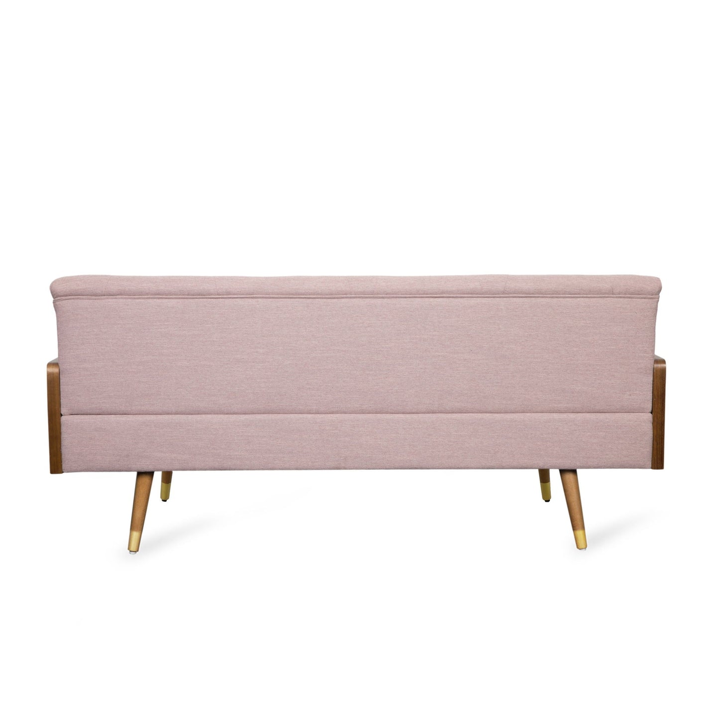 Aidan Mid Century Modern Tufted Fabric Sofa