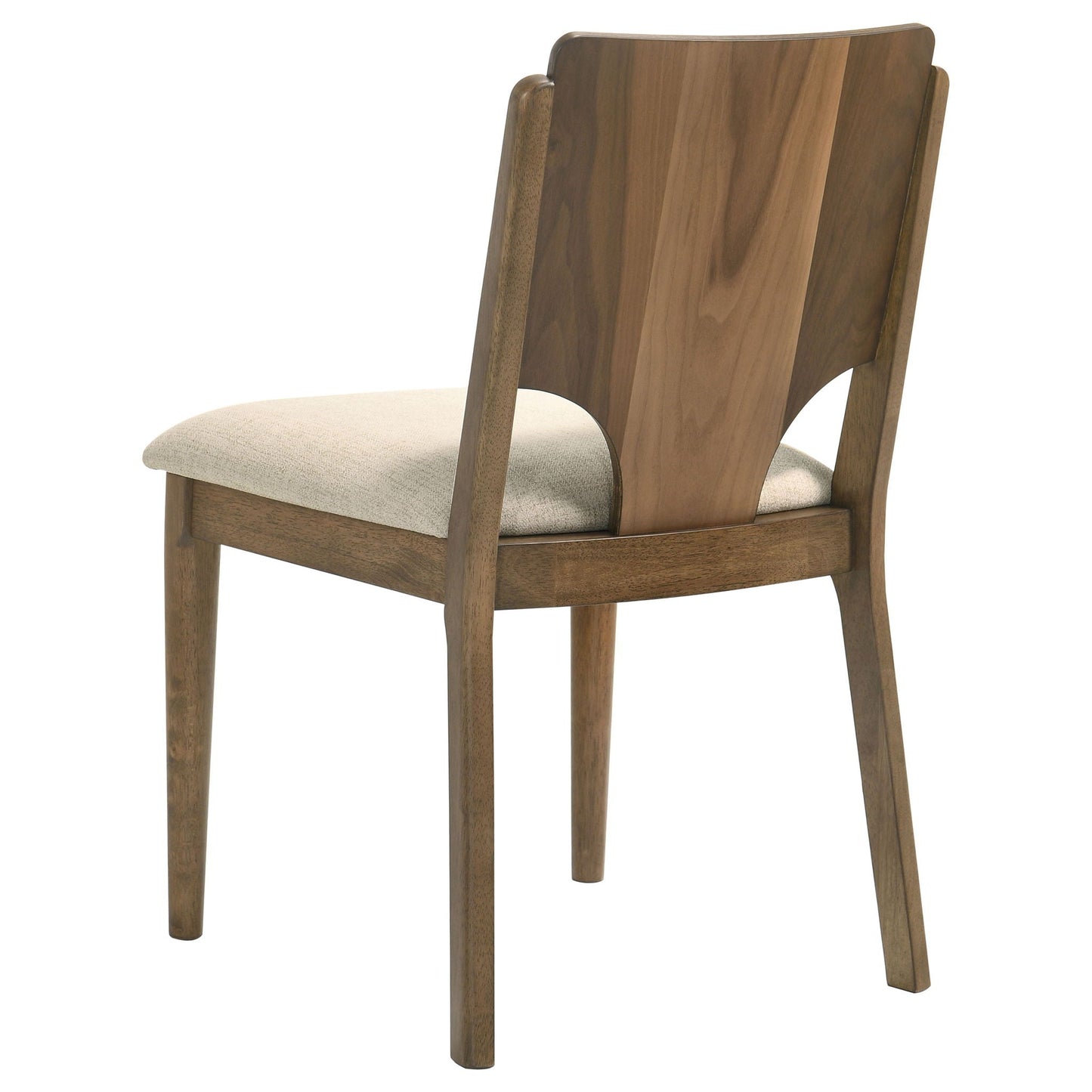 Graham - 5 Piece Round Dining Table Set - Walnut