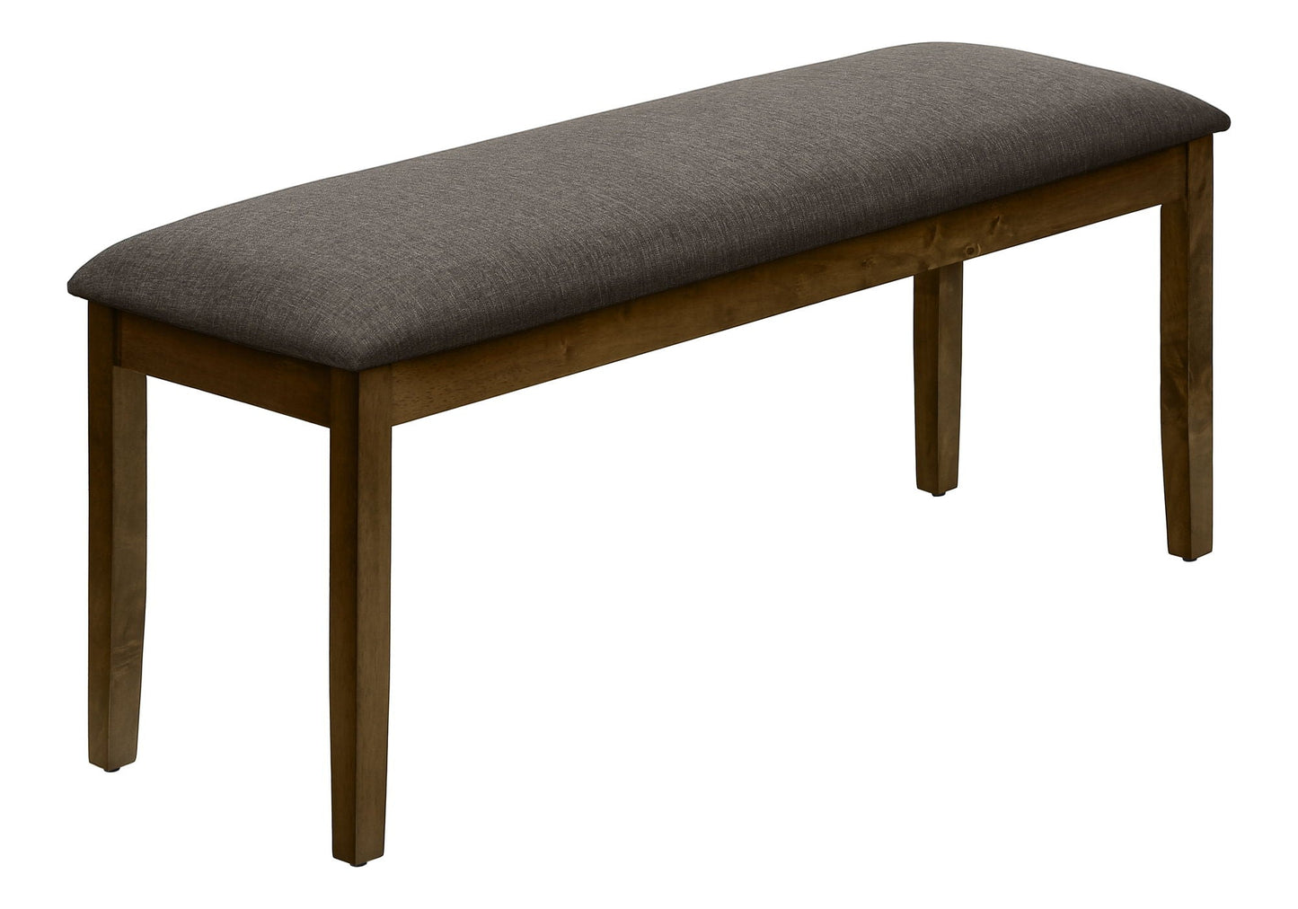 Rectangular Upholstered Hallway Bench - Transitional Design