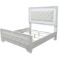 3 Piece Bedroom Set, Bed With LED Lights And 2 Nightstands