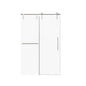 Frameless Single Sliding Shower Doors With Towel Rail & Handle