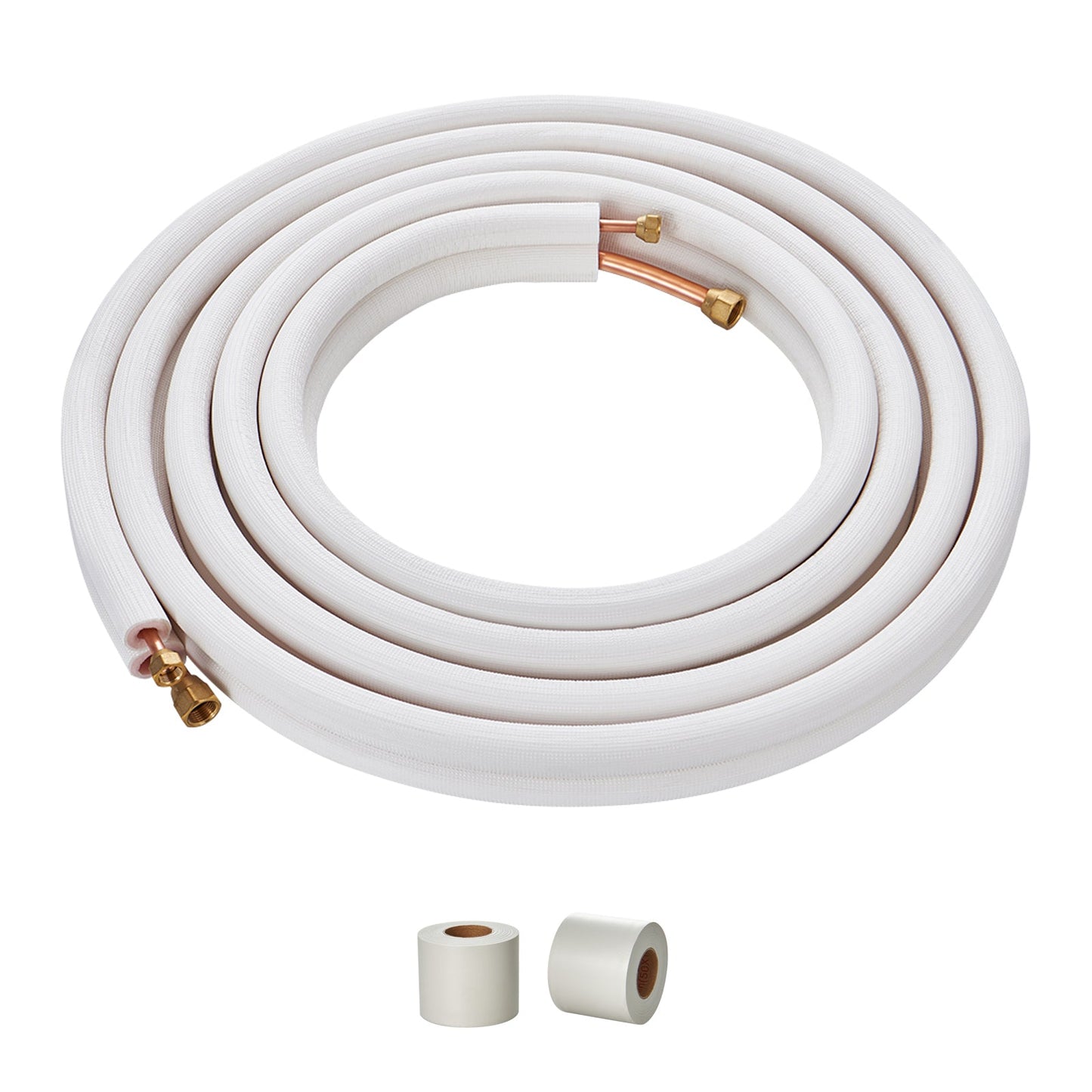 25FT Mini Split Line Set, 3/8" & 5/8" O.D