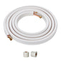 25FT Mini Split Line Set, 3/8" & 5/8" O.D