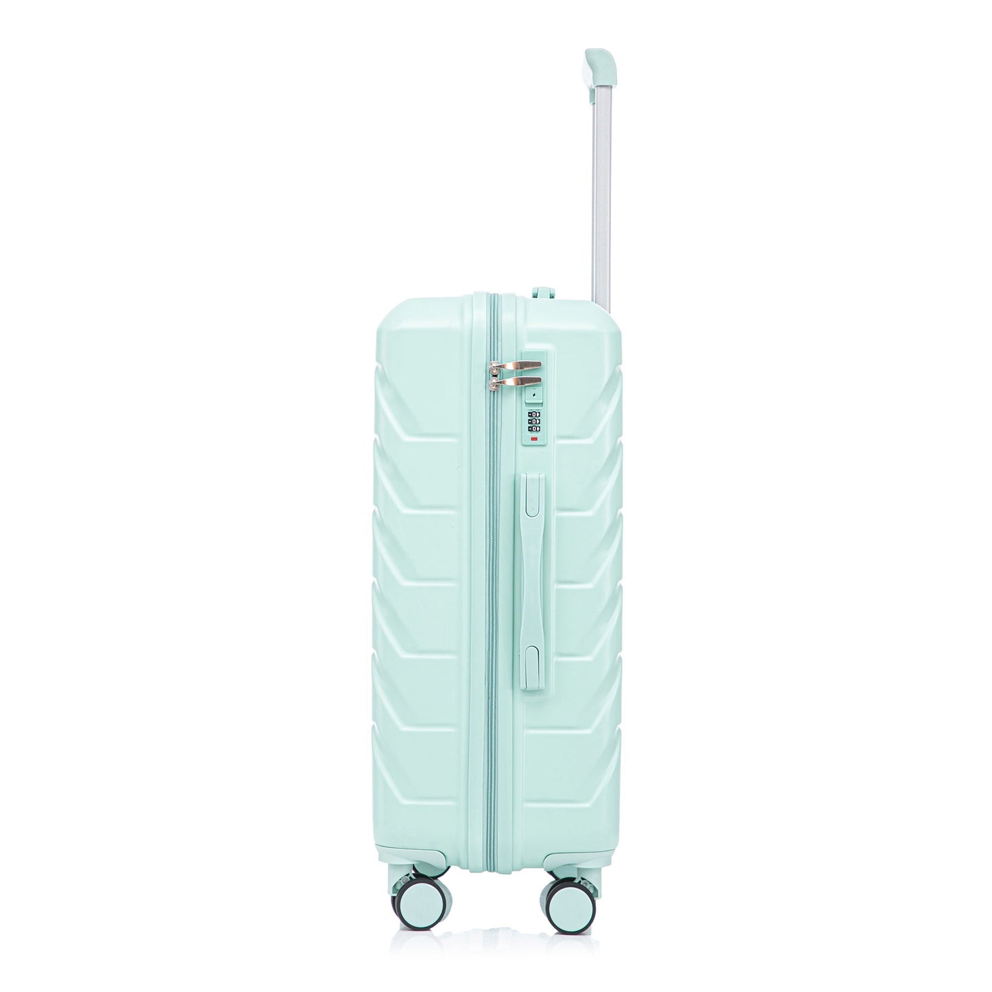 3 Pieces Set 20" / 24" / 28" Spinner Wheel Luggage With Combination Lock