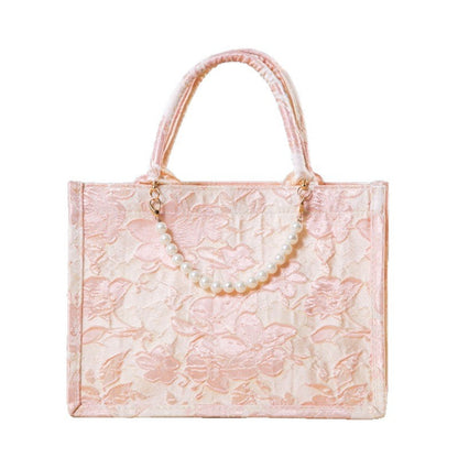 Relief-printed Souvenir Canvas Gift Bag