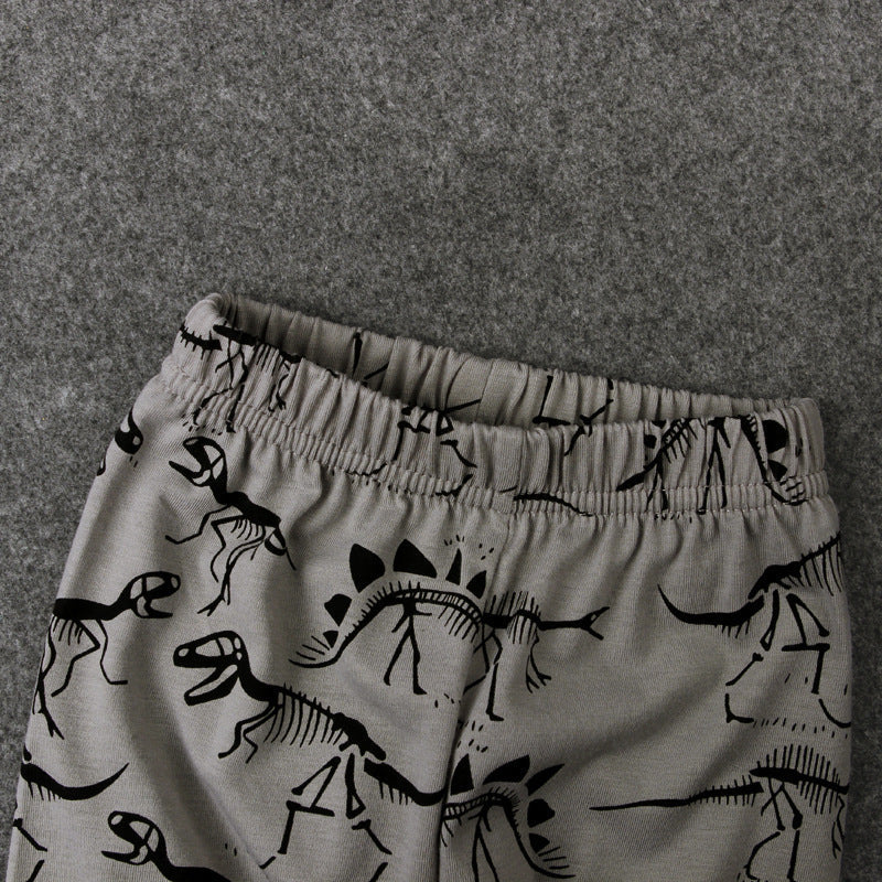 Dinosaur casual pants children's clothing