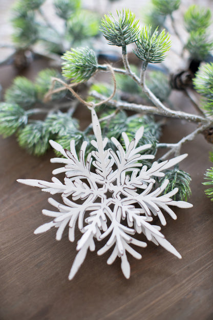 Iron Snowflake Hanger - Set of 6