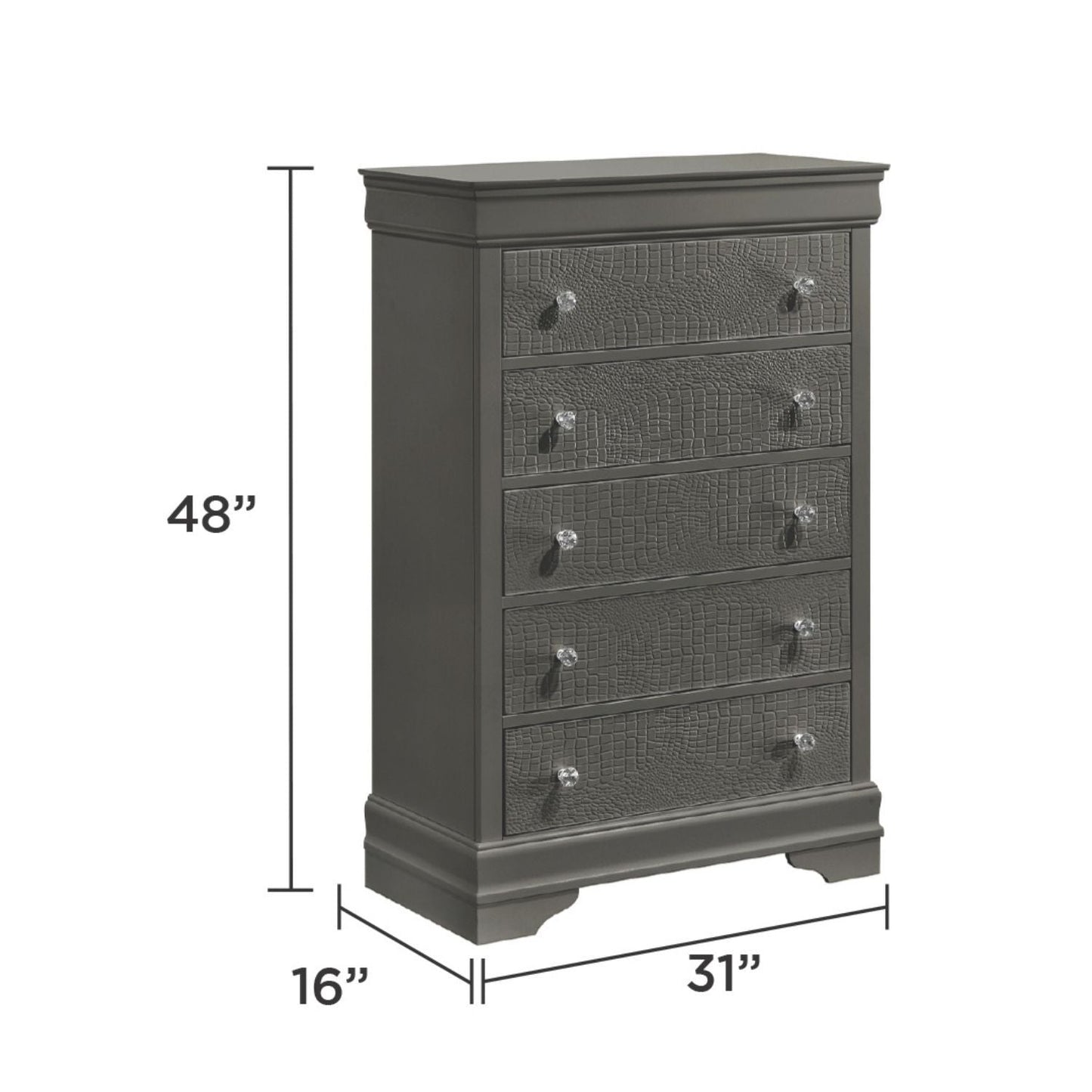 Blaze - Bedroom Set With LED Headboard