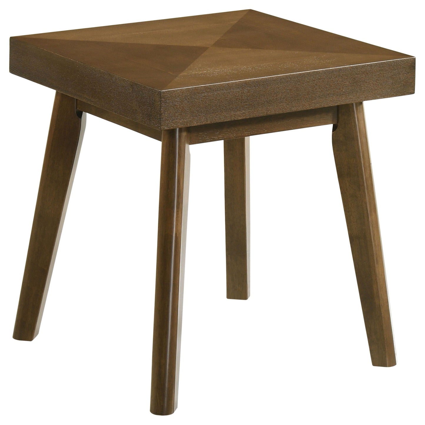 Aidan - 2 Piece Square Coffee And End Table Set - Walnut