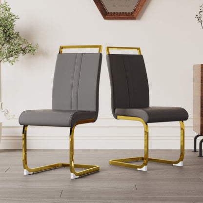 Side Dining Room Chair, Padded Seat High Back