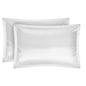 2 Pack Soft Silky Satin Pillow Case Hypoallergenic Breathable Bed Pillow Cover Queen Size Pillowcase Great for Hair Skin