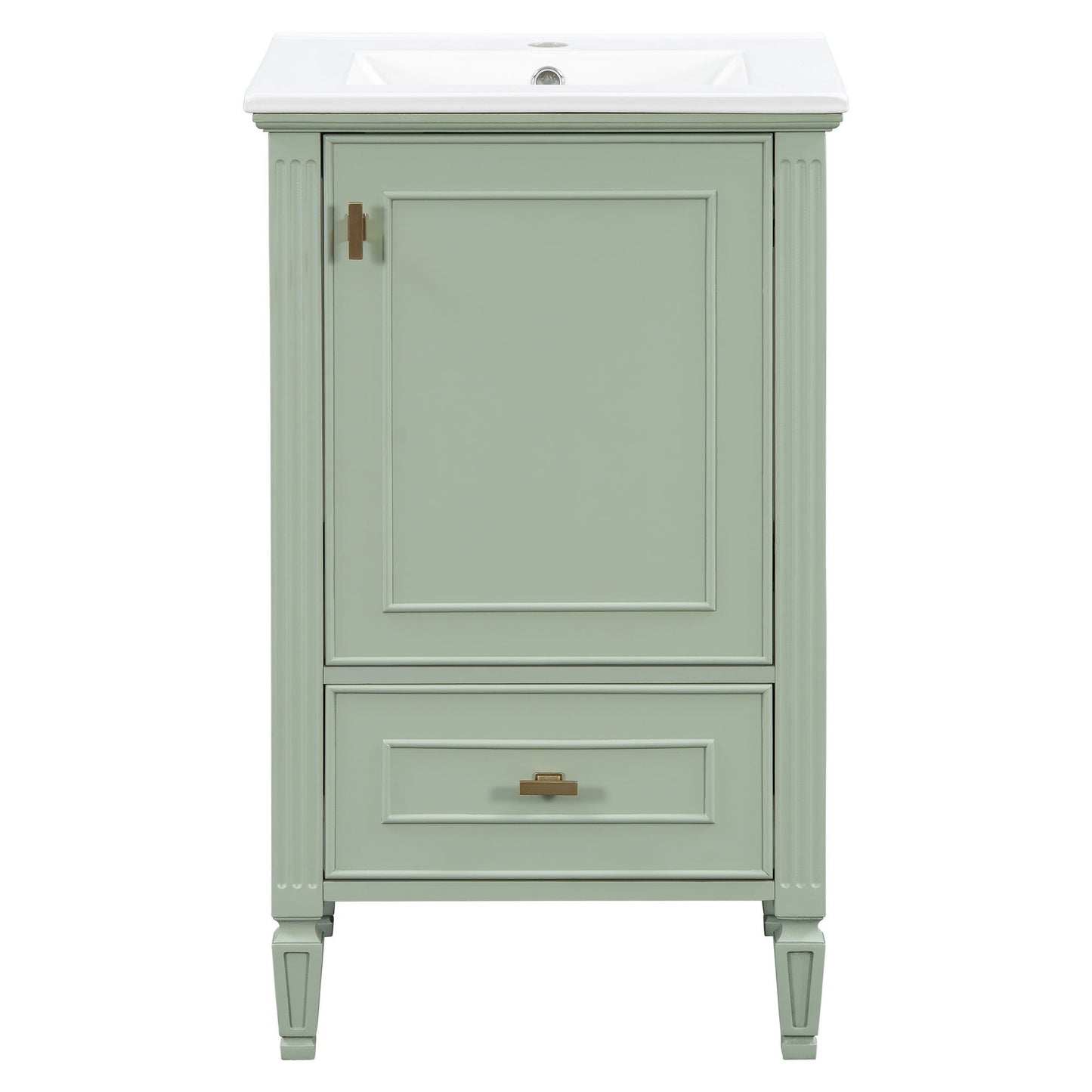 Retro Bathroom Vanity With Sink