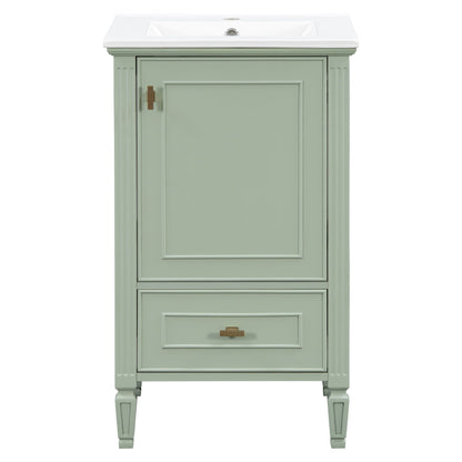 Retro Bathroom Vanity With Sink