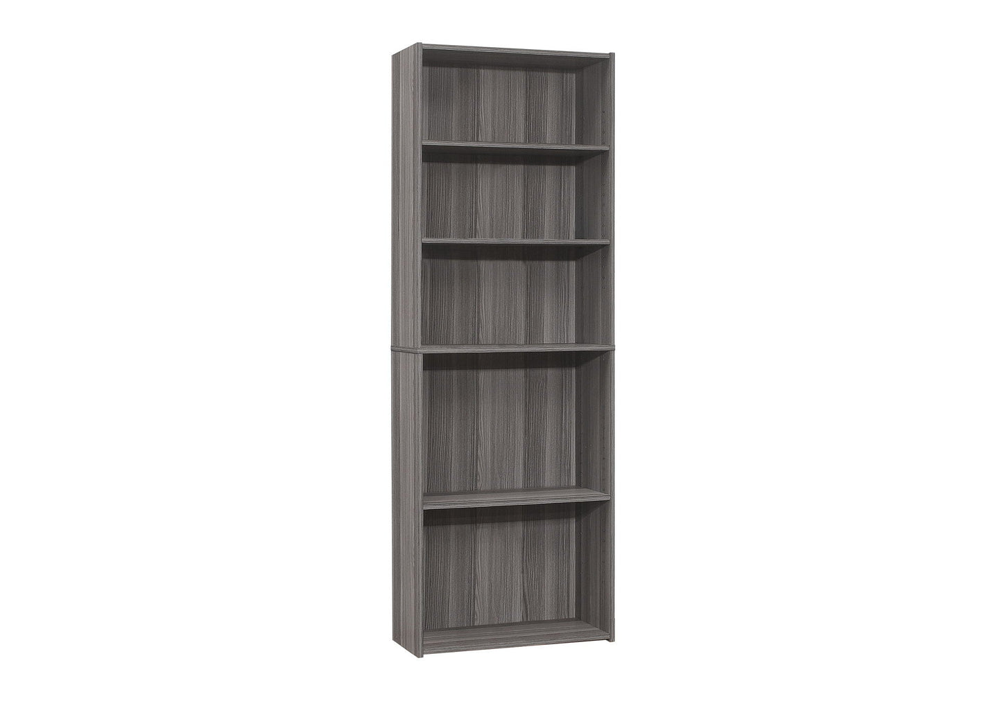 6-Tier Transitional Bookshelf for Office