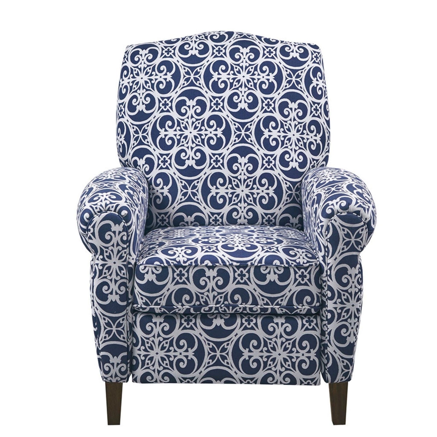 Kirby Transitional Push Back Recliner Chair