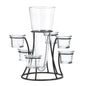 Circular Candle Stand with Vase