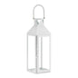 White Manhattan Candle Lantern