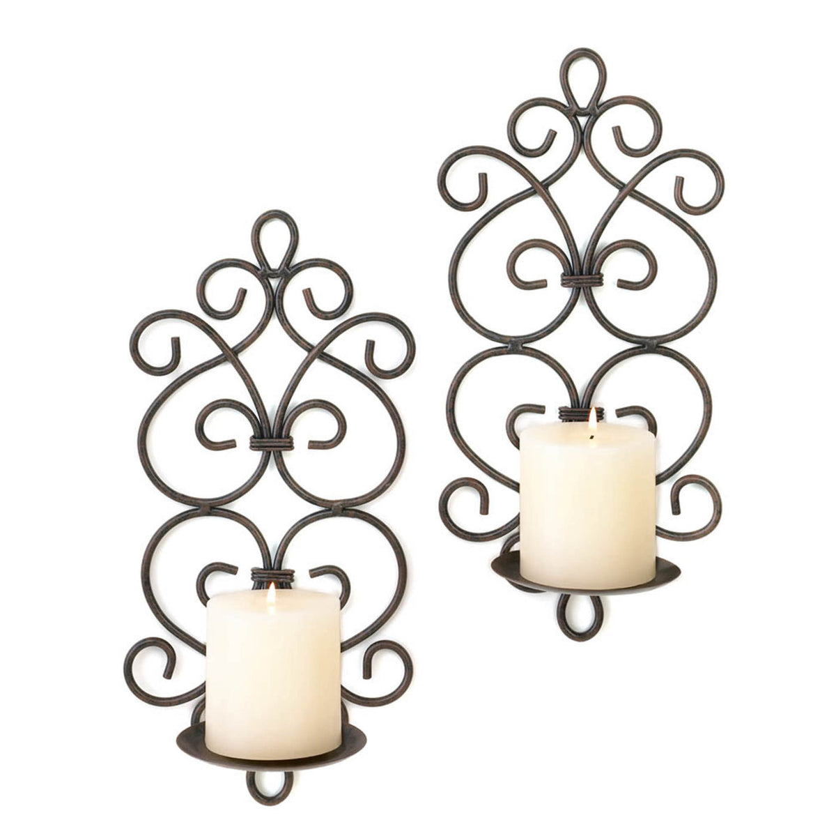 Scrollwork Wall Sconces