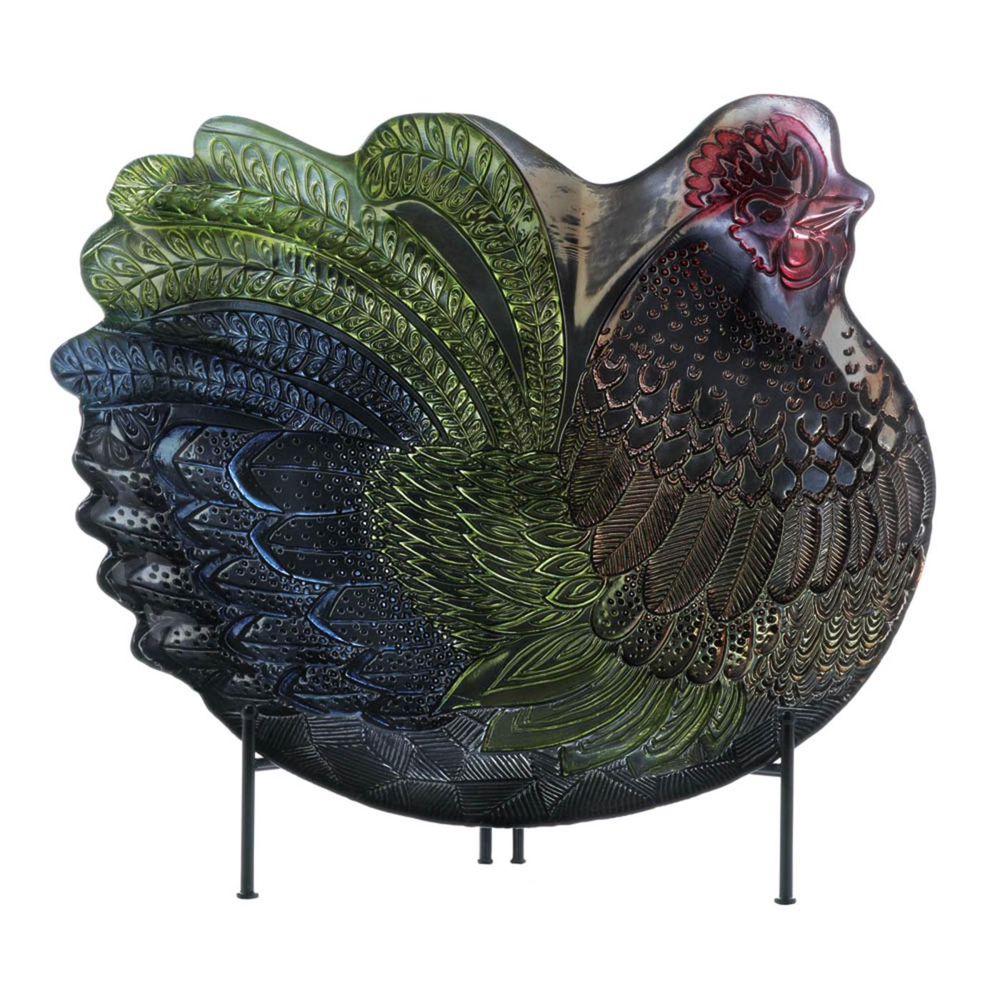 ROOSTER DECORATIVE PLATE