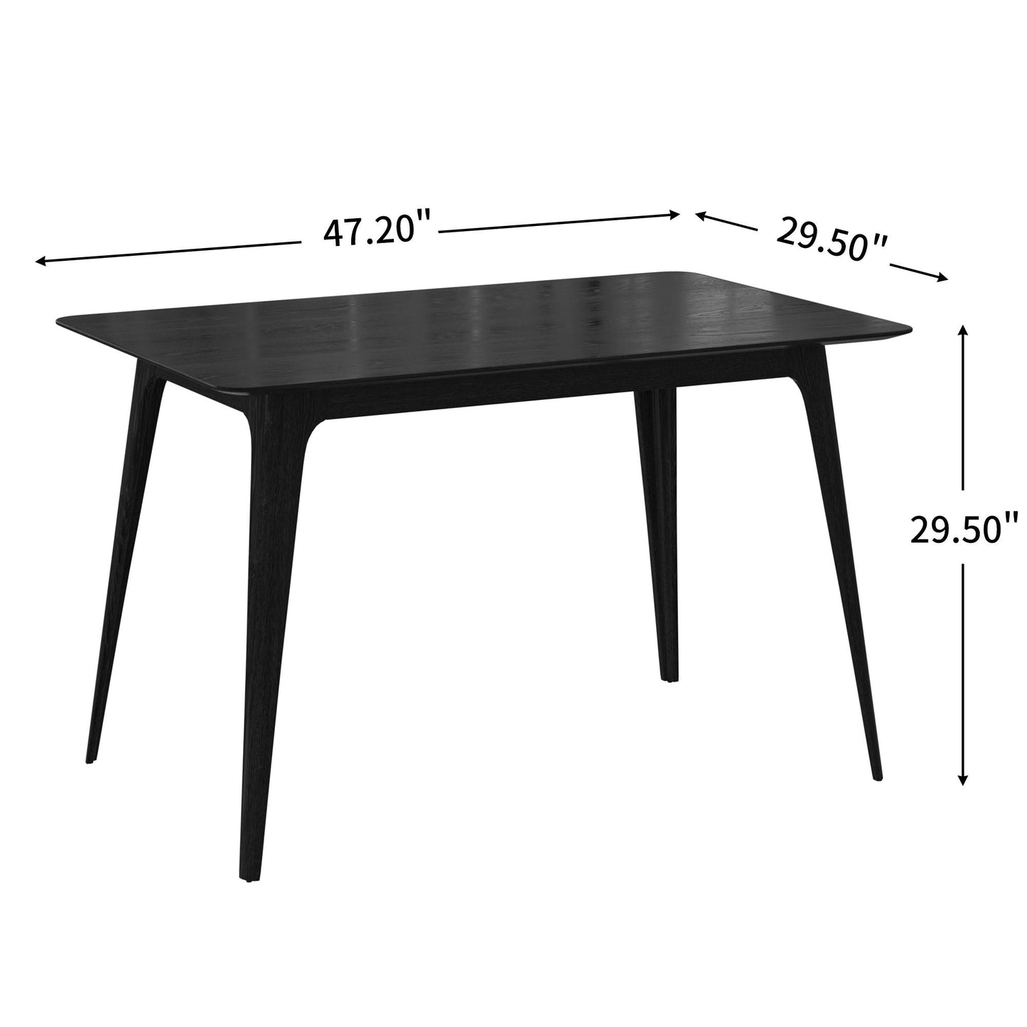 5 Piece Dining Set With Table And 4 Upholstered Chairs
