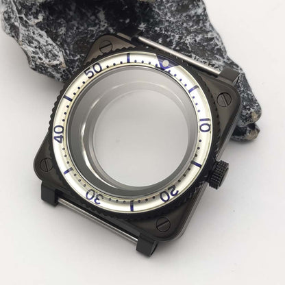 Modified Parts Square Base Watch Case