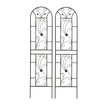 2 Pack Metal Garden Trellis