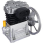 Piston 2Hp Air Compressor Head Pump 115Psi 1.5Kw - Silver