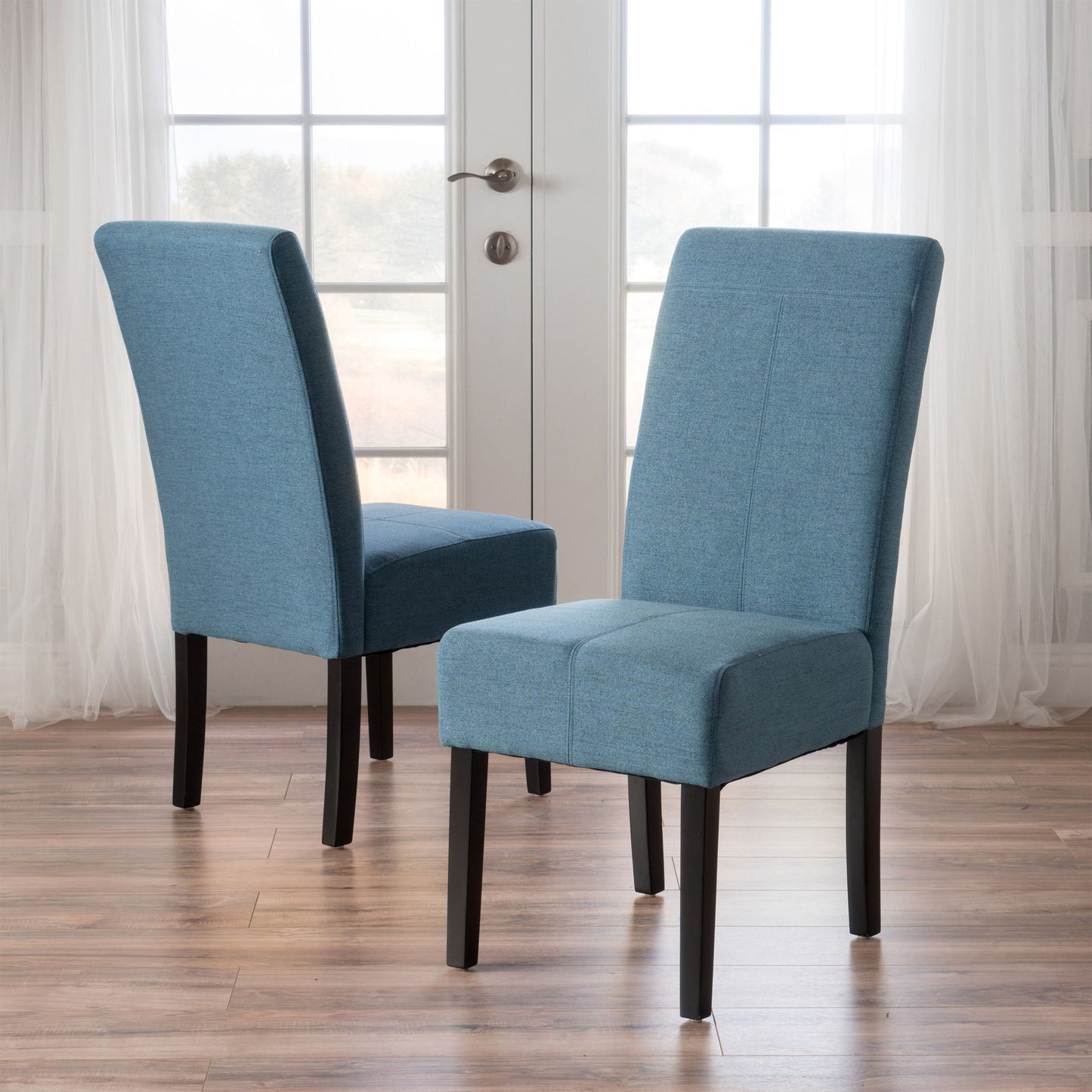 Pertica Dining Upholstered Armless Chairs (Set of 2)
