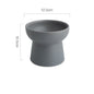 High Foot Neck Protection Ceramic Cat Bowl