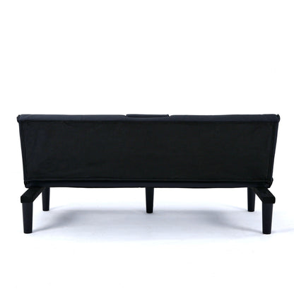 Sofa Bed With Foldable Design And Cup Holder