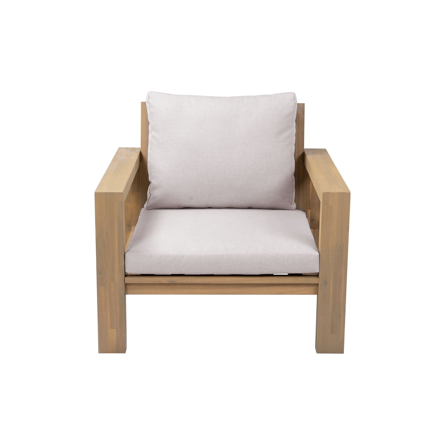 Stylish Outdoor Armchair With Cushion For Garden